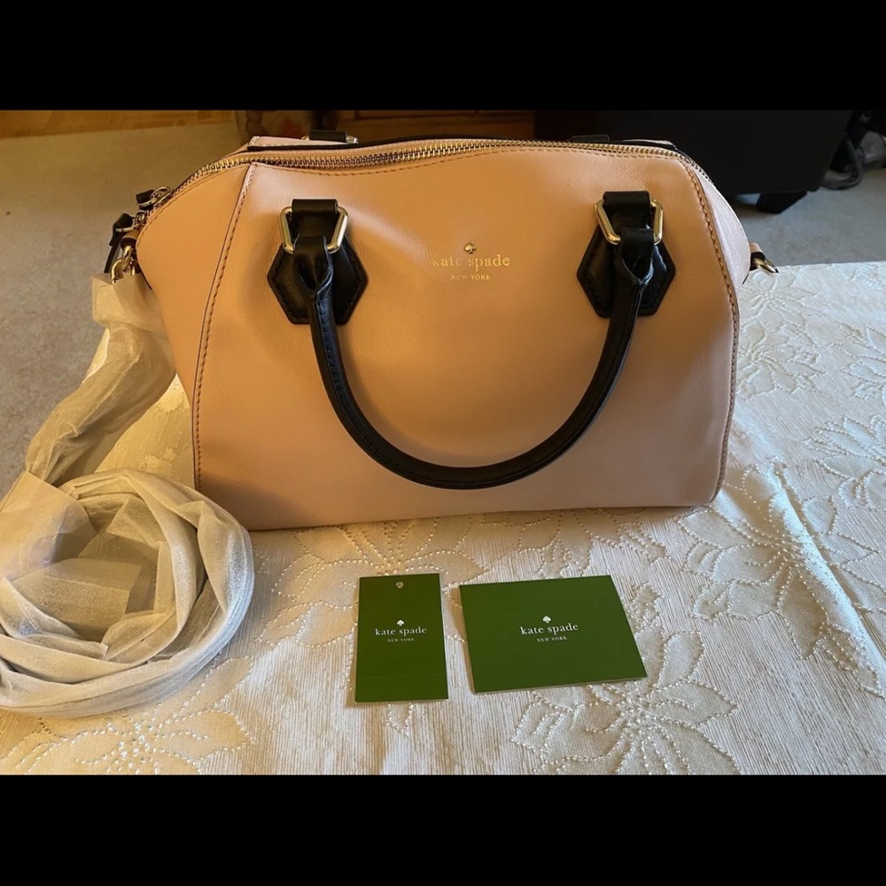 Kate Spade New York Catherine Street Pippa Pink Leather Satchel